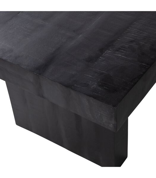 Balk Table À Manger Bois Noir 180X90cm