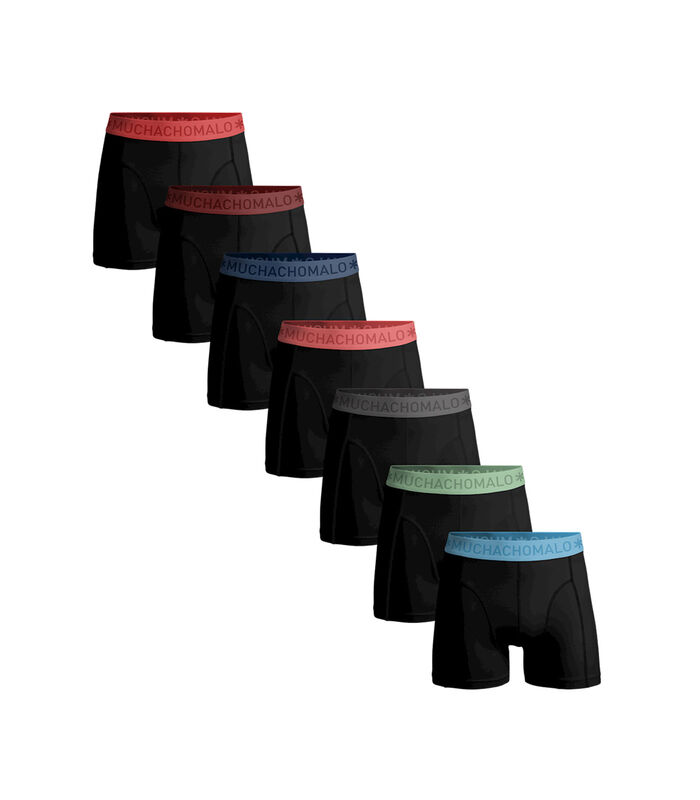 Hommes 7-Pack - Boxer - couleurs Unie S image number 0