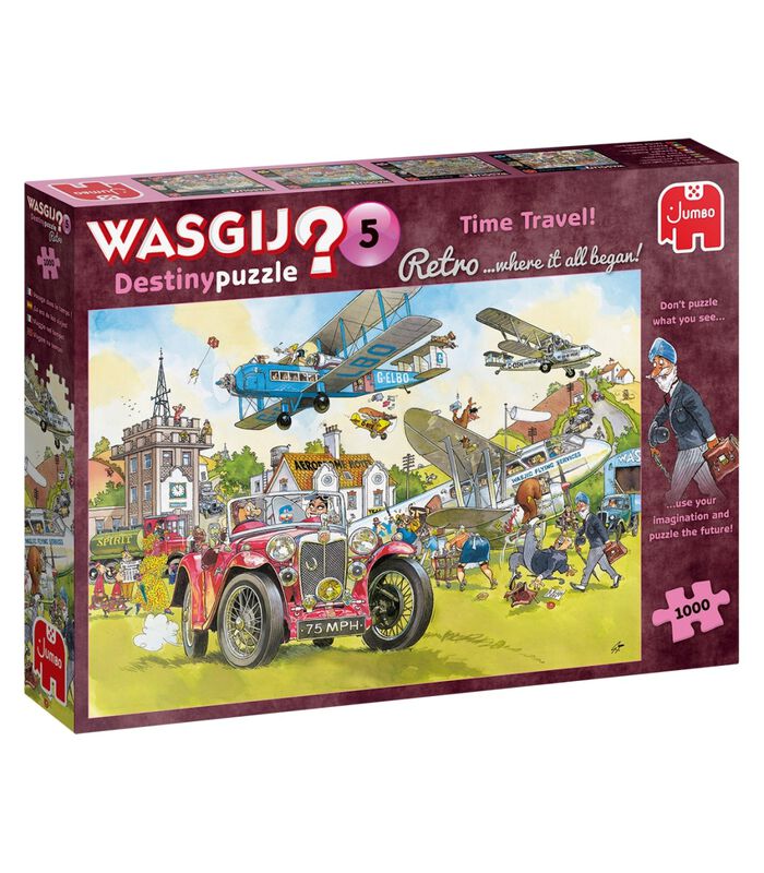 Puzzle jumbo Wasgij Retro Destiny 5 - Voyage dans le temps - 1000 pièces image number 0