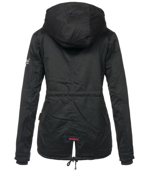 Ladies long winter jacket MANOLYA Marikoo Black: XXL
