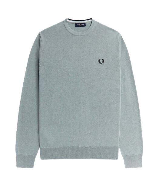 Pull Fred Perry Gris Classique