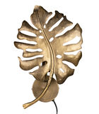 Leaf Wandlamp - Metaal - Antique Brass - 45x31x11 image number 0