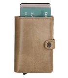 Porto - Safety wallet - 016 Taupe image number 2