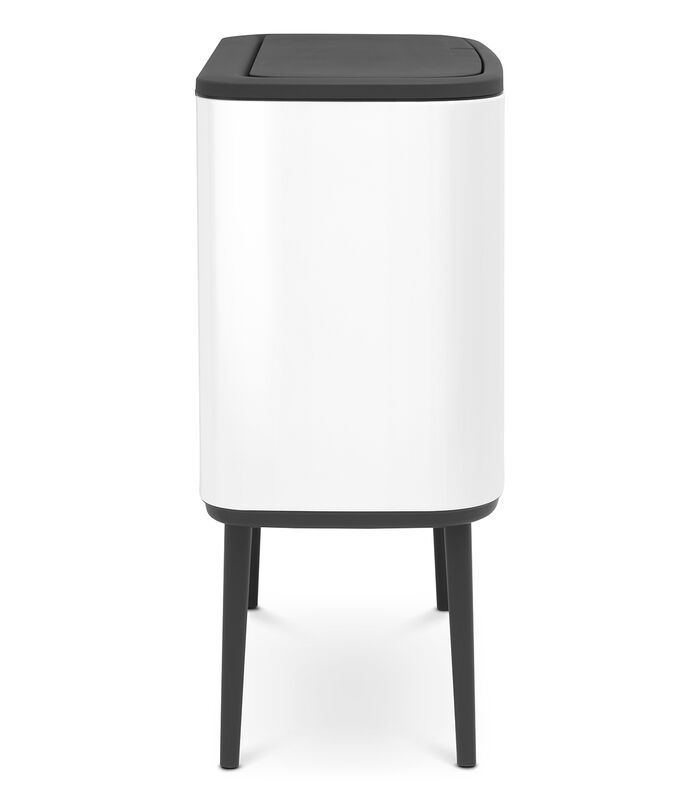 Bo Touch Bin, 3 x 11 litres - White image number 2