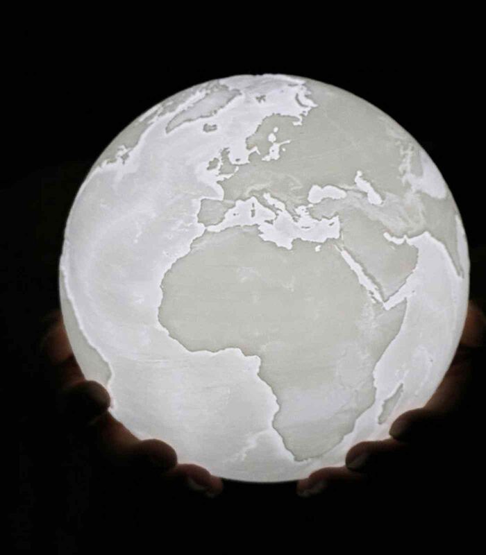 Planeet Aarde LED-lamp Earth Lamp-nachtlampje image number 2
