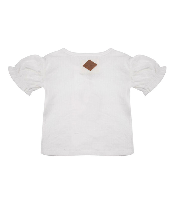 Shirt Ruffle Muslin - White - 3-6 maanden / wit image number 1