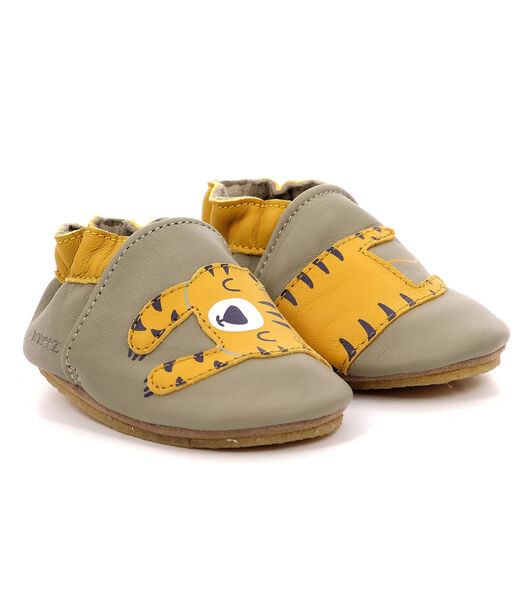 Chaussons Cuir Robeez Tiger Nap Crp