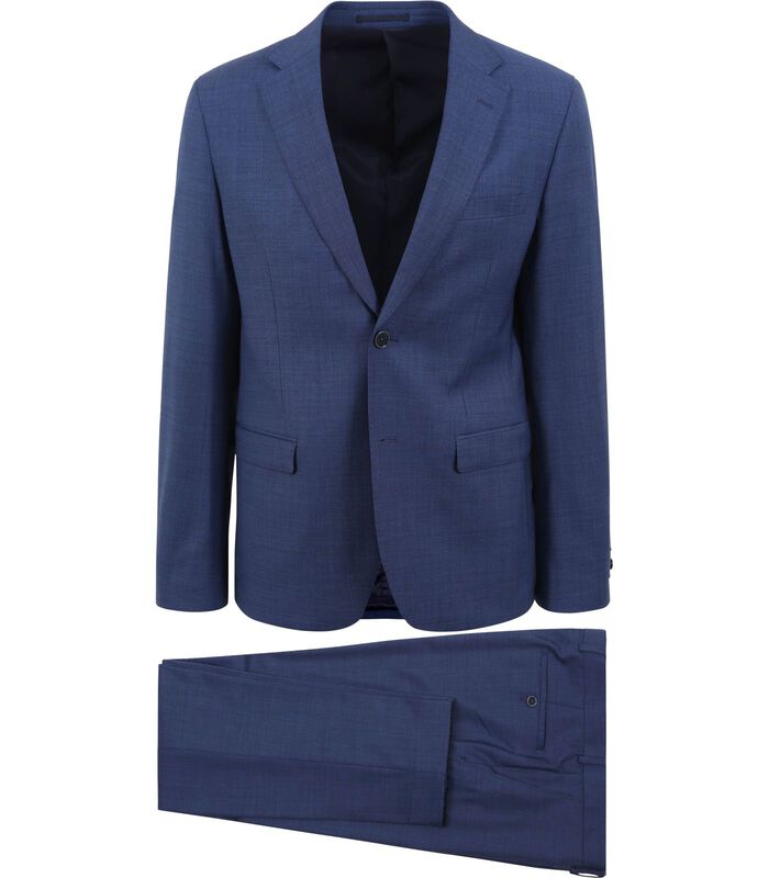 Suitable Strato Toulon Suit Wool Mid Blue image number 0