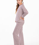 Pyjama lange mouwen lange broek SANNA image number 2
