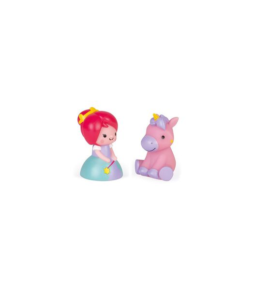 Badspeelgoed - Spuitfiguur Prinses en Lichtgevende Eenhoorn