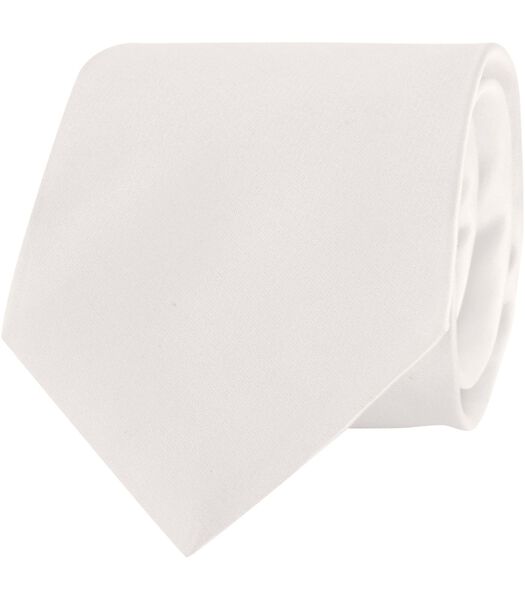 Cravate de Mariage Blanc Cassé