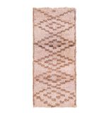 Marokkaans berber tapijt pure wol 197 x 87 cm image number 0