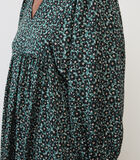 Mini-jurk met volumineuze mouwen image number 4