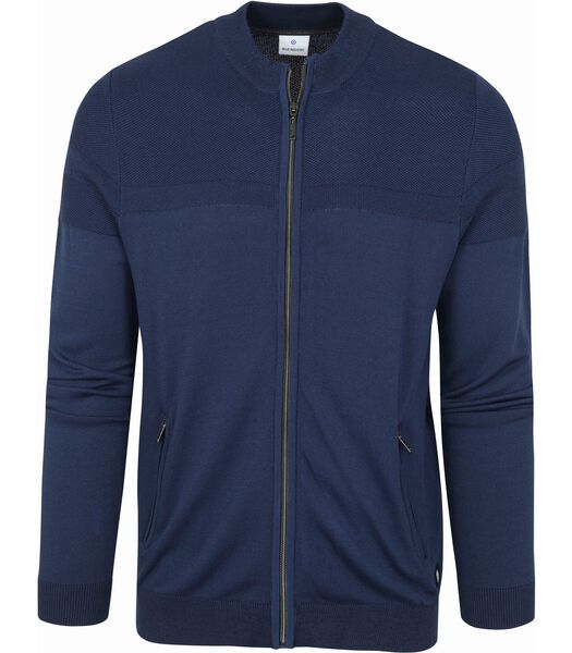 Blue Industry Cardigan Bleu foncé