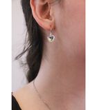 Crystaline Heart oorbellen - Oostenrijks kristal van zeer hoge kwaliteit image number 1