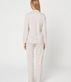 TENDRESSE 406 meerkleurige pyjama met knopen image number 3