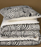 Housse de couette Zebra Cream 140 x 200/220 cm Flanelle de Coton image number 3