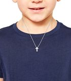 Chaîne avec pendentif pour les garçons, acier inoxydable | croix image number 4