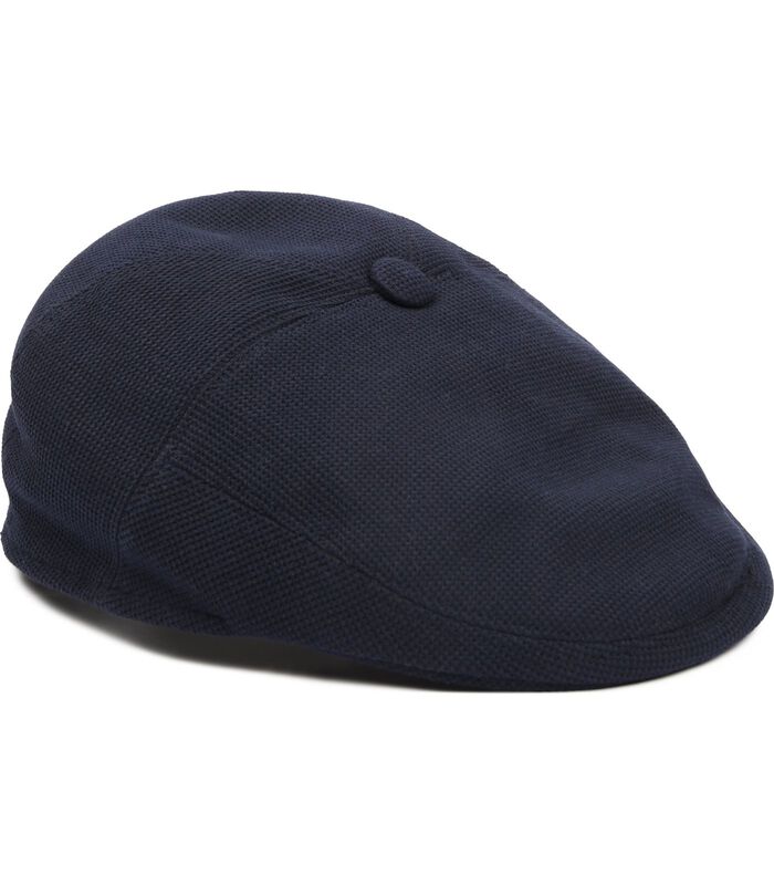 Profuomo Flat Cap Knitted Navy image number 0