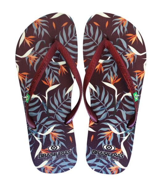 Slippers printed Tropicolo