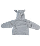 Vest uit Groloudoux® met kap, grijs image number 2