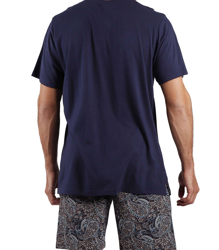 Pyjama short t-shirt Cachemire image number 1