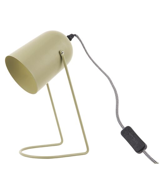 Lampe de table Enchant - Vert olive - 30x18cm