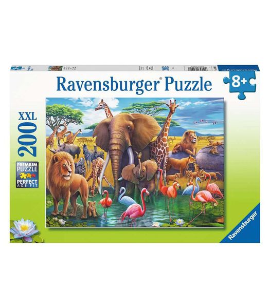 Children's XXL Puzzle 200 On safari !