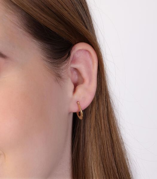 Femmes - Boucle d'oreille sans placage - Sans pierre