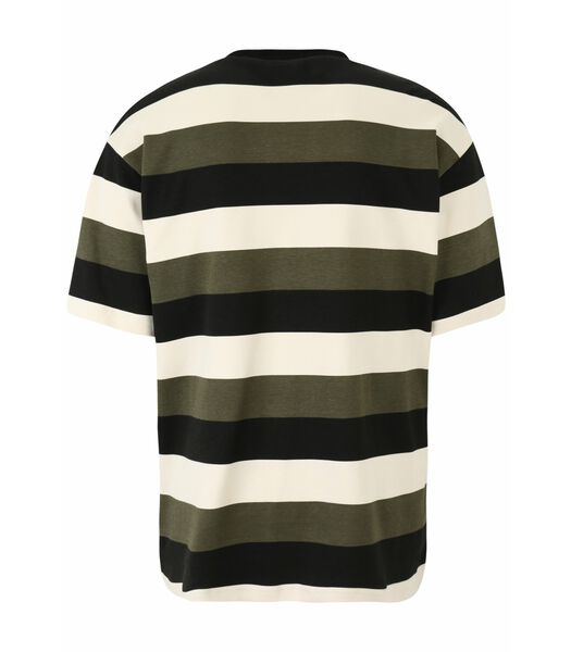 T-shirt Taichung Striped Dropped Shoulder