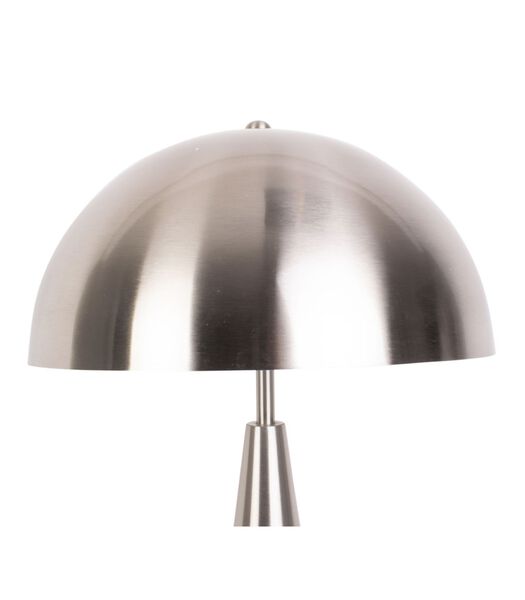Tafellamp Sublime - Metaal Geborsteld Nikkel - Ø30x51cm