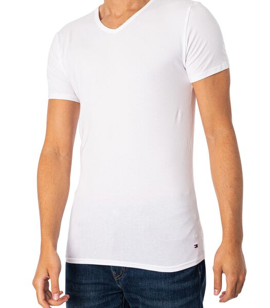 Premium V-Hals T-Shirts Met 3 Essentials-Eigenschappen