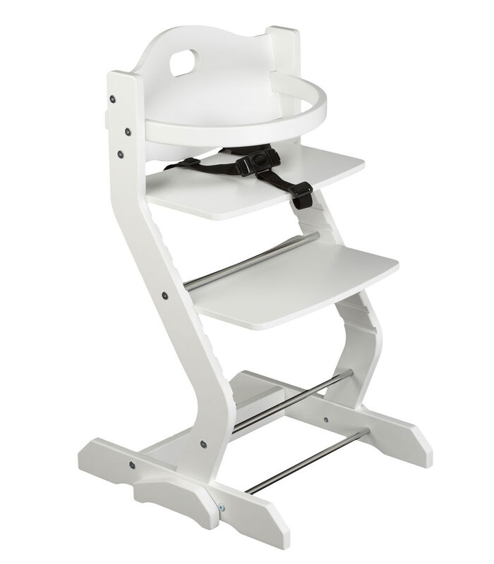 Chaise haute pour bébé, Blanc image number 2