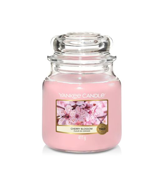 Bougie parfumée  Cherry Blossom - Moyenne - 13 cm / ø 11 cm