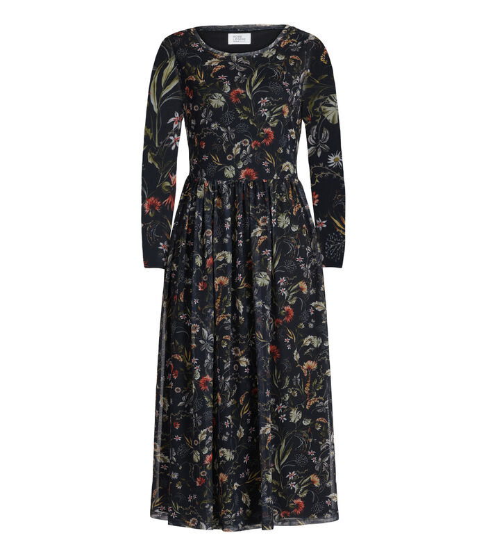 Maxi-jurk met bloemenprint image number 2