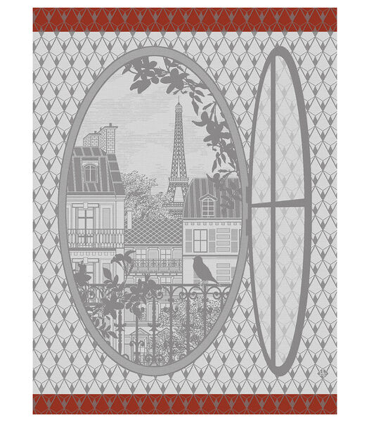 Torchon  Fenêtre sur Paris