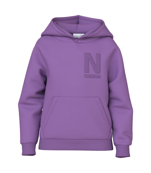 Sweatshirt manches longues fille Nkfodessa Wh Bru