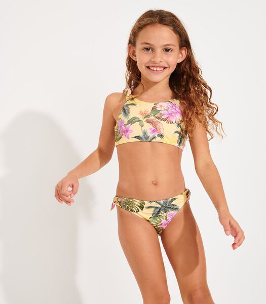 Mini Peanuts Limetropic 2-delig tropisch bikini voor meisjes