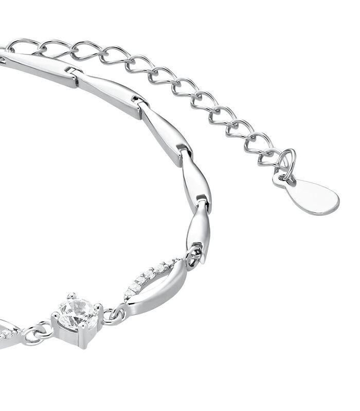 Bracelet pour dames, argent 925 Sterling, zirconium synth. image number 1