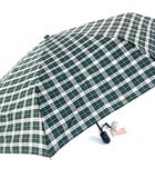 Parapluie Dame Duoparfi écossais vert et gris image number 0
