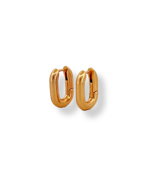 Oorbellen - Mini Buxon-Ring - Goud