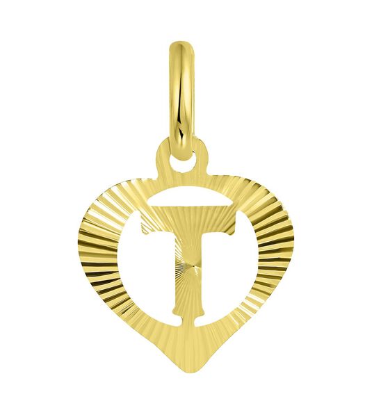Hangers 'Alfabet A' 9 Karaat - goudkleurig