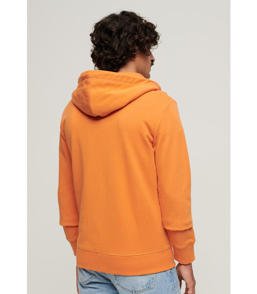 Hooded sweatshirt met rits Essential