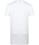 Vermont Extra Lange T-Shirts Wit (2Pack) image number 3