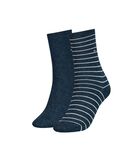 Chaussettes 2 paires small stripe image number 0