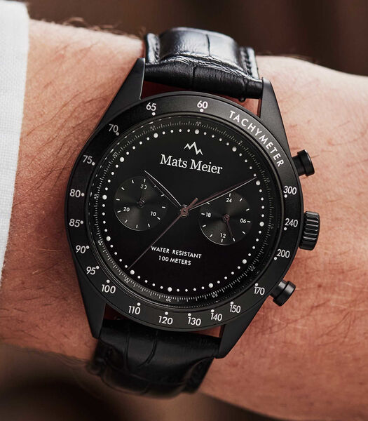 Arosa Racing Horloge zwart MM50003