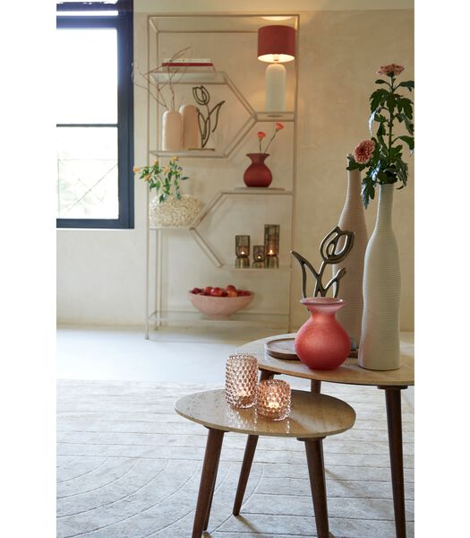 Table de salon Romano - Brun - 51x40x39cm