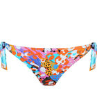 Verstelbare bikinibroek met gekleurde print Caribe image number 3