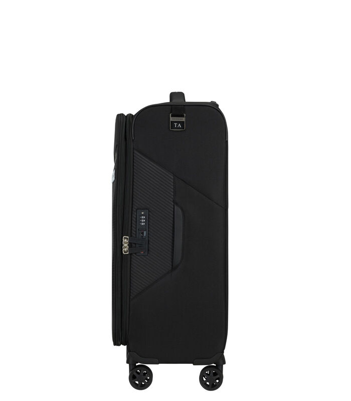 Litebeam Reiskoffer spinner (4 wielen) handbagage 55 x 20 x 40 cm BLACK image number 4