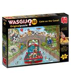 puzzel Wasgij Original 33 INT - Stilte op de gracht!? - 1000 stukjes image number 0